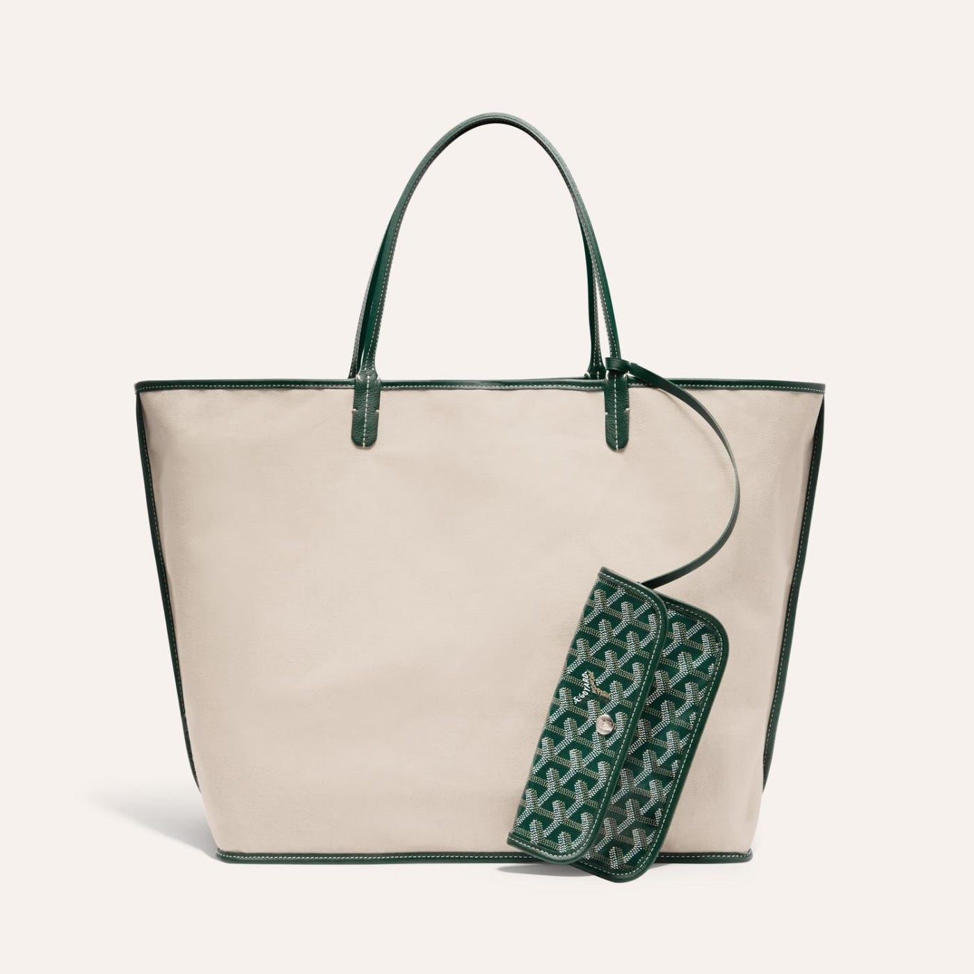 Goyard Saint Louis GM Tote Bag Green - Image 3